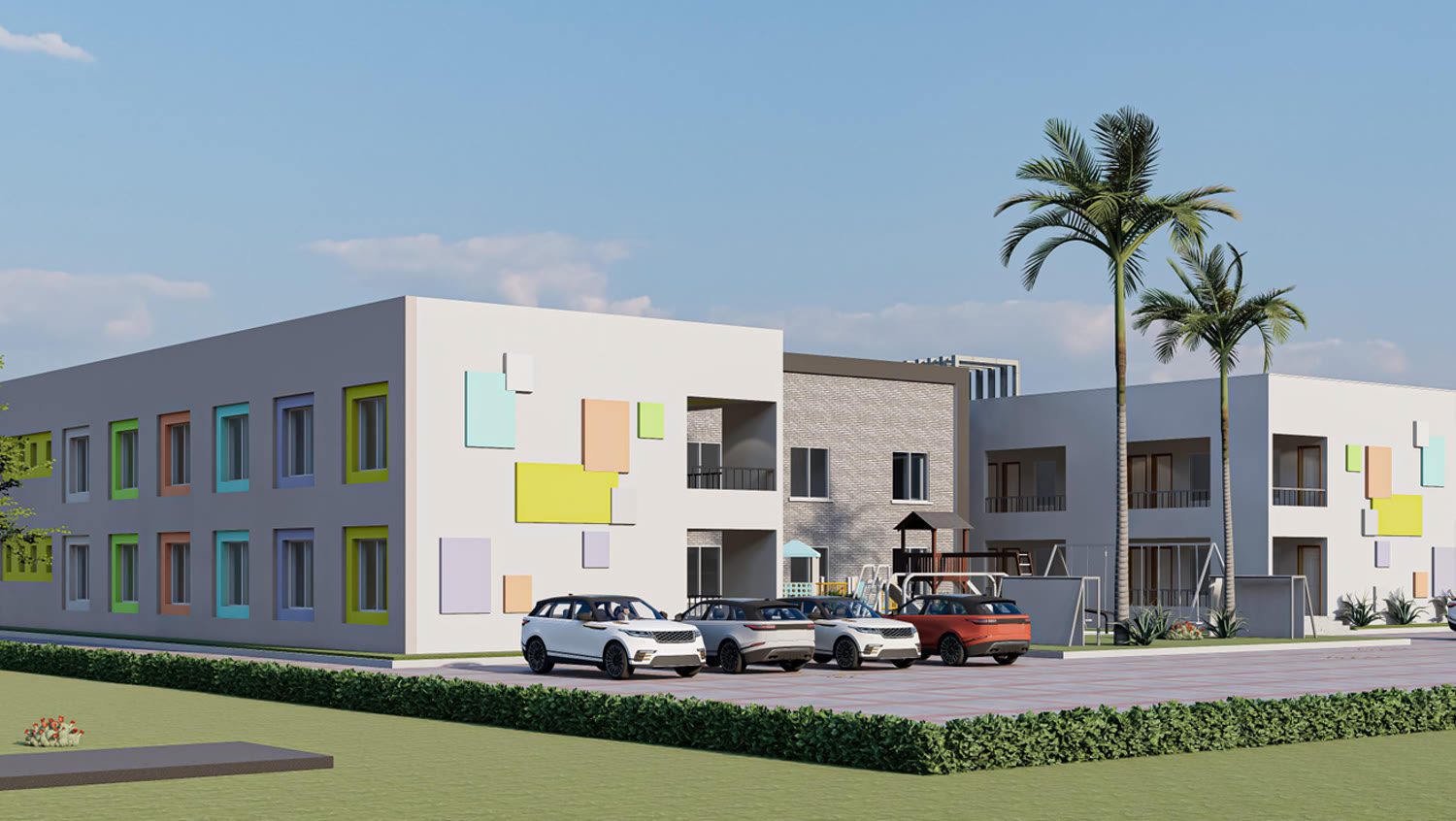 Primary school at FGIP Legacy Luxury Estate (artist's impression)